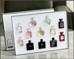 12-piece perfume sample set
